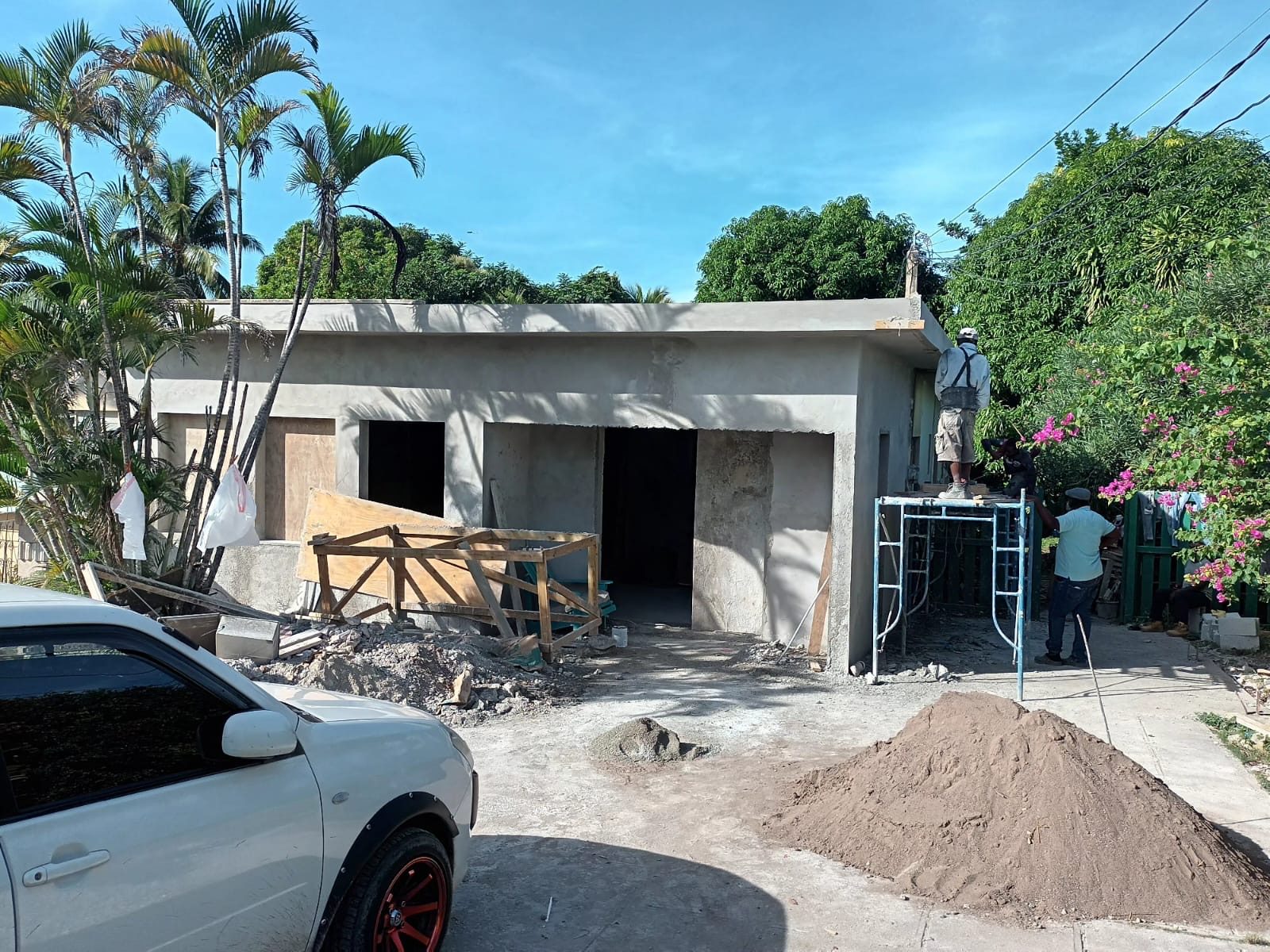 DaSilva Construction project site