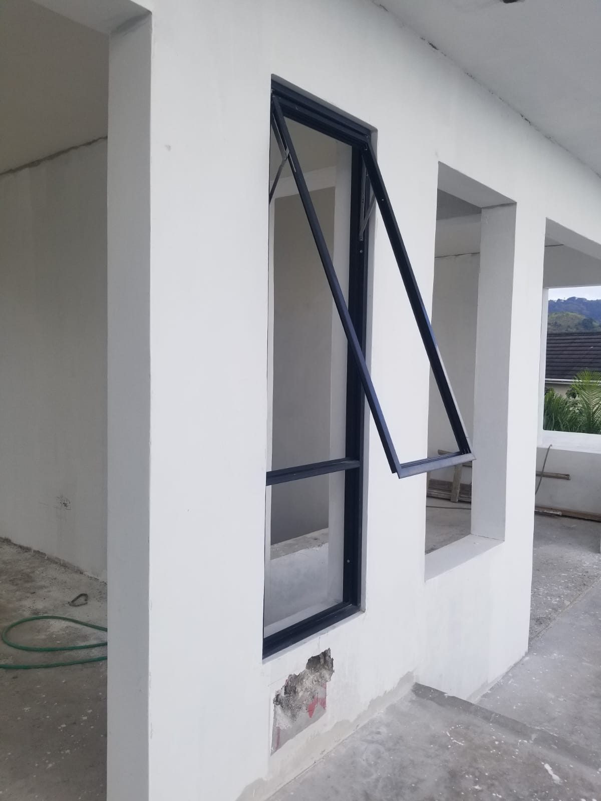 Custom aluminium windows installed by DaSilva Construction