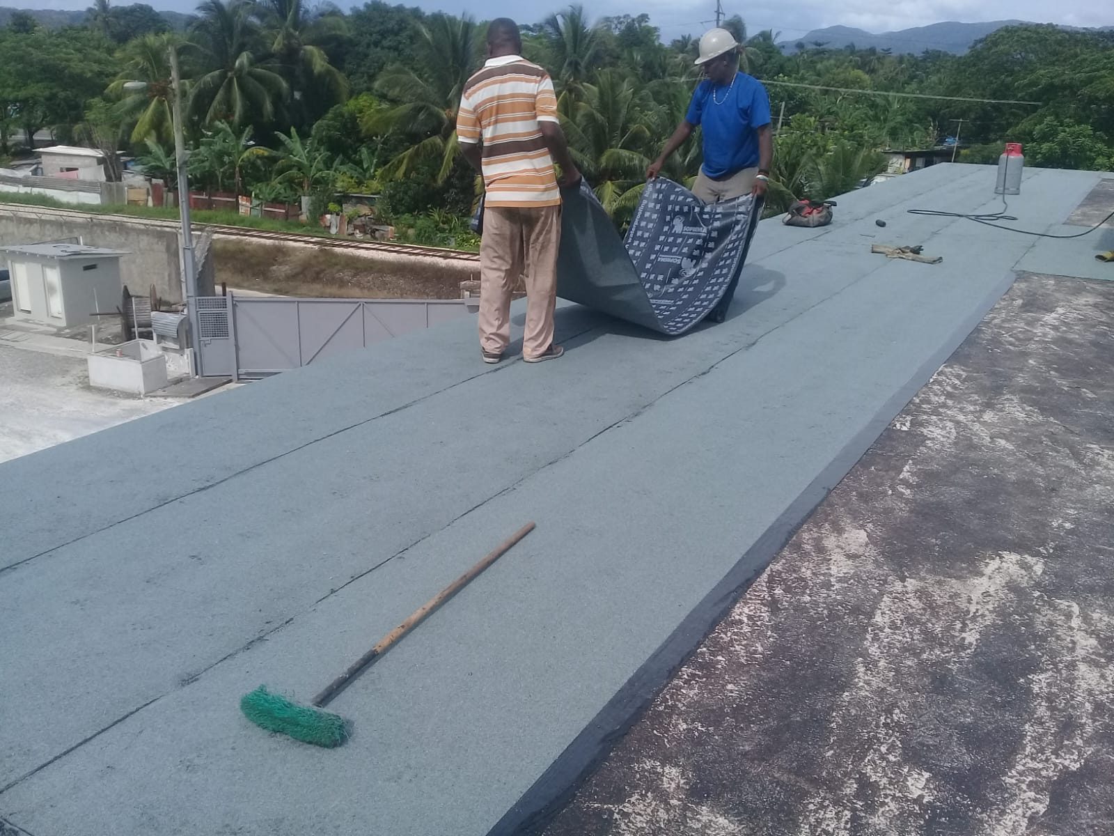 TruJuice roof waterproofing, Bog Walk