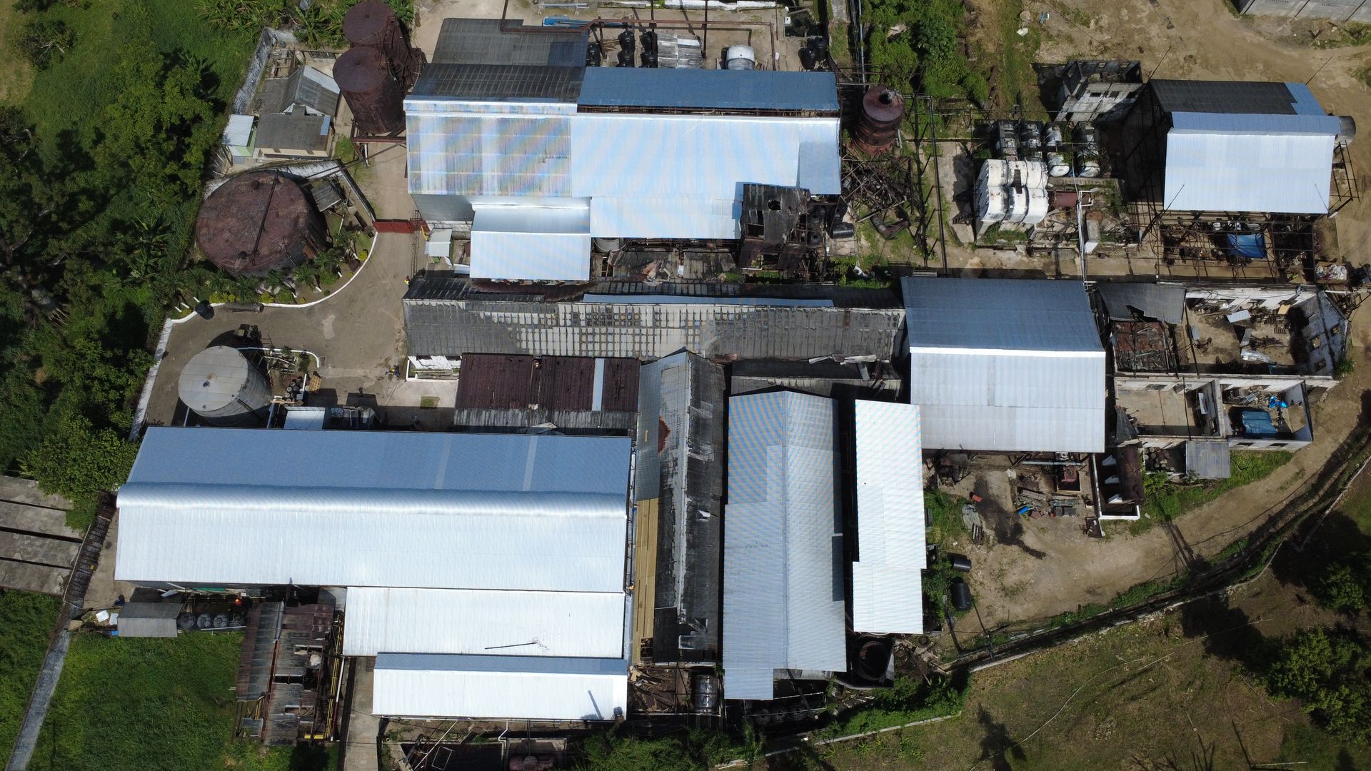 Hampden Distillery, Trelawny, Zinc Roofing & Roof Framing